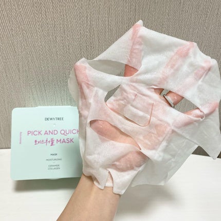 ピック&クイックマスク リフレッシュマスク/DEWYTREE/シートマスク・パックを使ったクチコミ(7枚目)