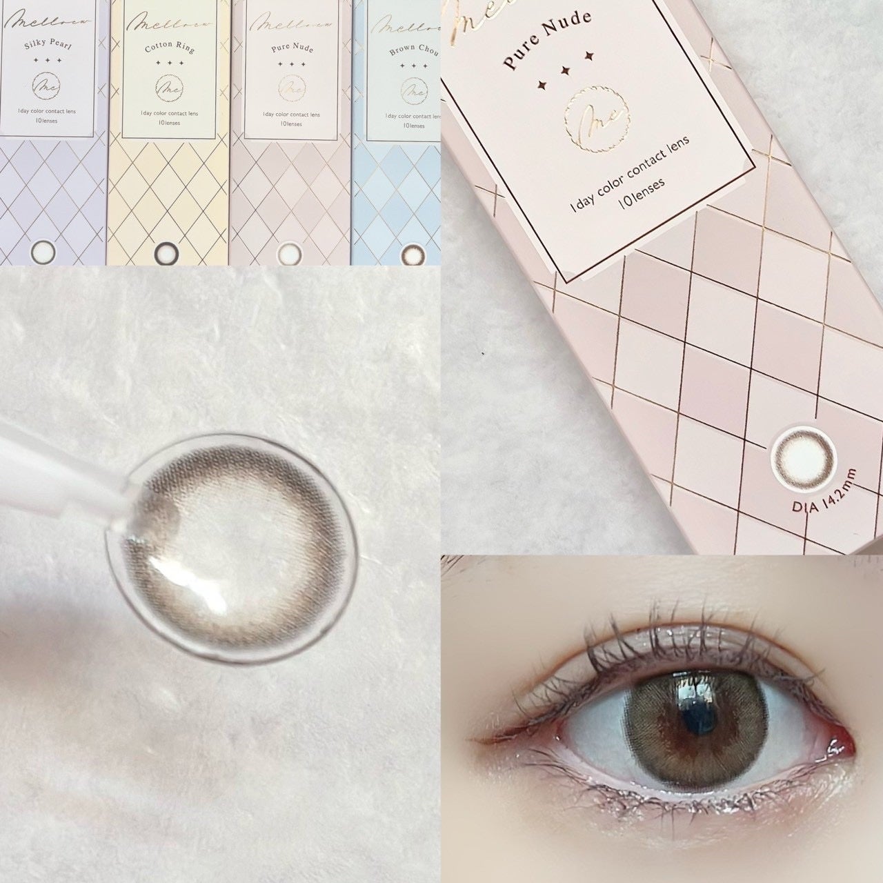 melloew 1day/melloew/ワンデー(1DAY)カラコンを使ったクチコミ(2枚目)