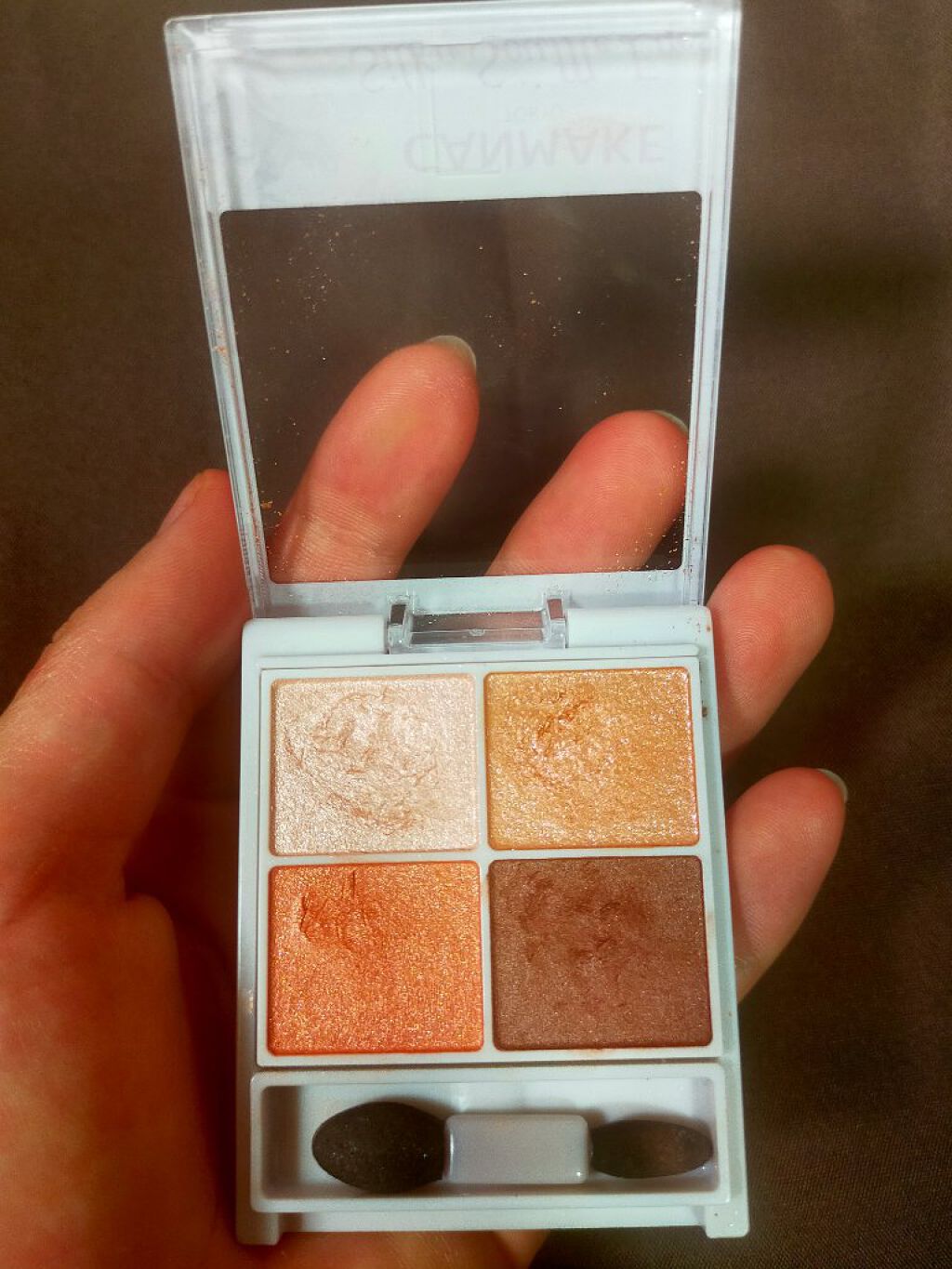 シルキースフレアイズ/キャンメイク/アイシャドウパレットを使ったクチコミ（1枚目）