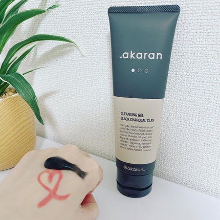 ブラックジェルクレンジング/.akaran/クレンジングジェルを使ったクチコミ(2枚目)