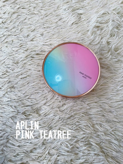 ピンクティーツリーカバークッション/APLIN/クッションファンデーションを使ったクチコミ(1枚目)