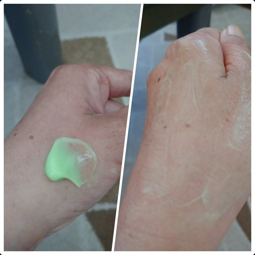 アロエスキンクリーム 100g/DAISO/フェイスクリームを使ったクチコミ(4枚目)