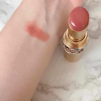 ルージュ ヴォリュプテ シャイン/YVES SAINT LAURENT BEAUTE/口紅を使ったクチコミ(4枚目)