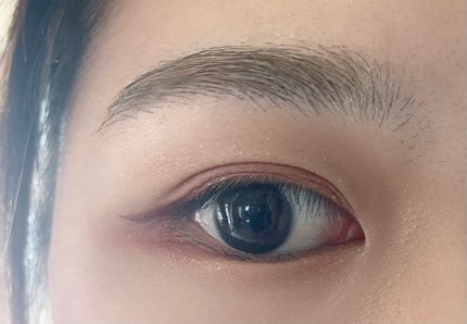 「密着アイライナー」ショート筆リキッド/デジャヴュ/リキッドアイライナーを使ったクチコミ(4枚目)