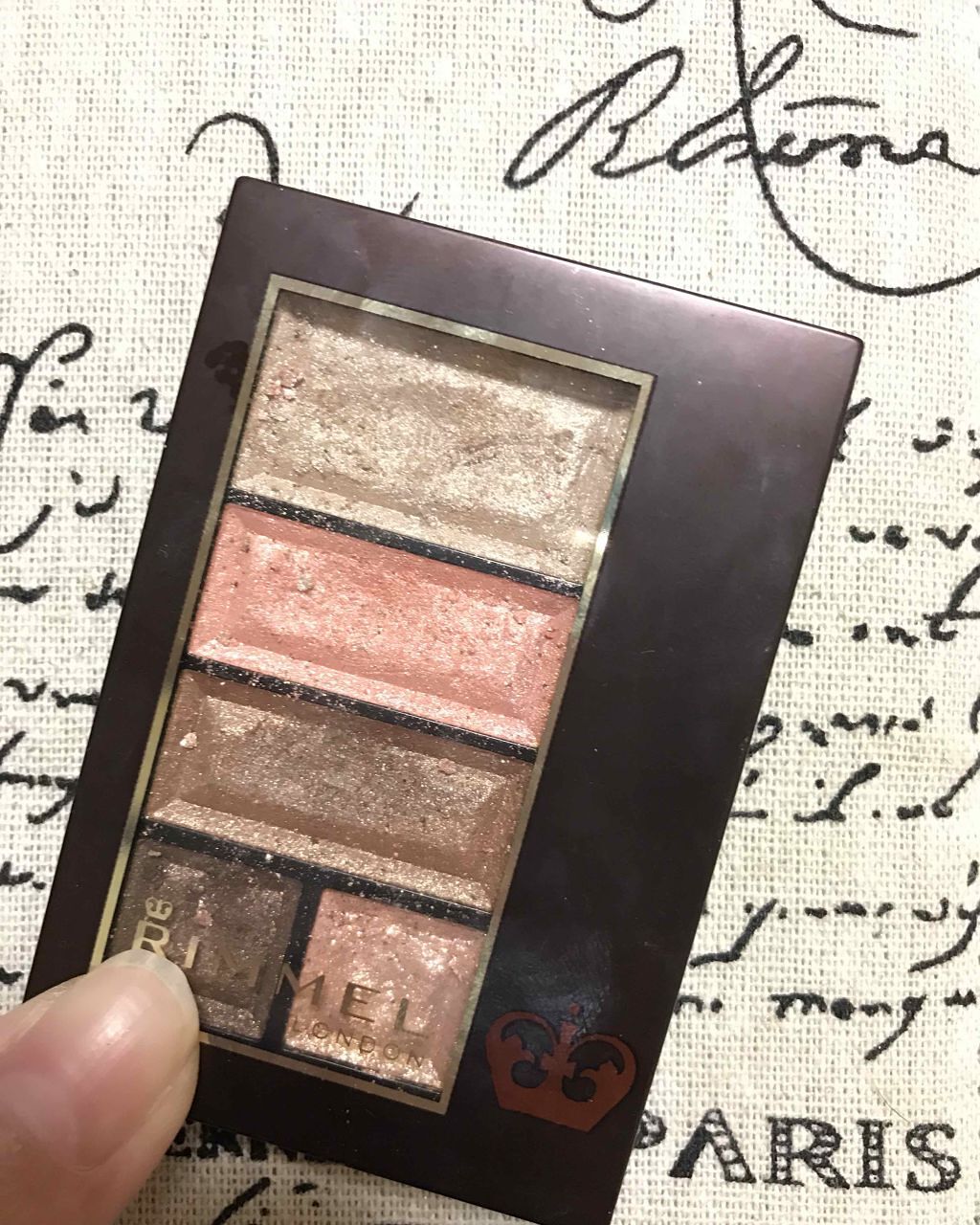 ショコラスウィート アイズ/リンメル ロンドン/アイシャドウパレットを使ったクチコミ(2枚目)