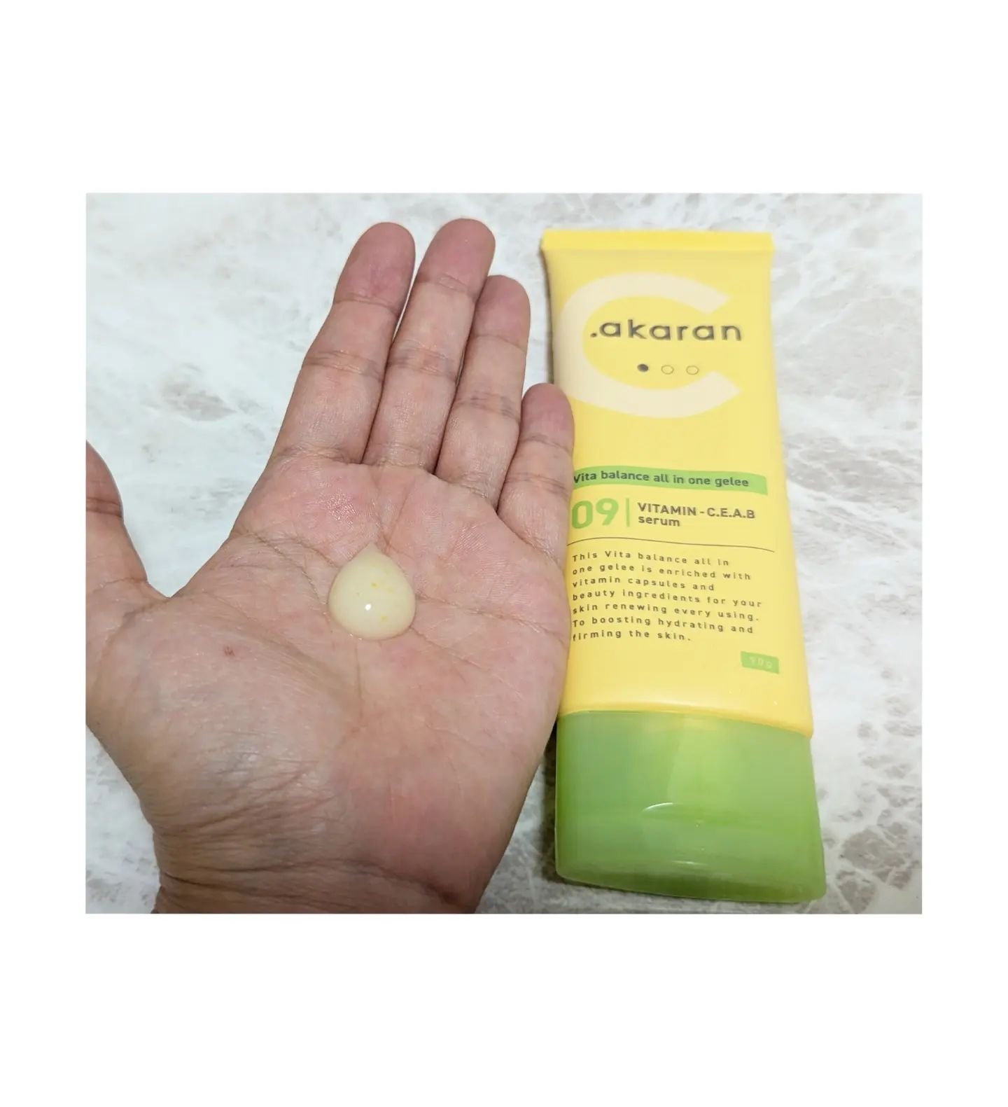 ビタバランス オールインワンジュレ/.akaran/オールインワン化粧品を使ったクチコミ（2枚目）