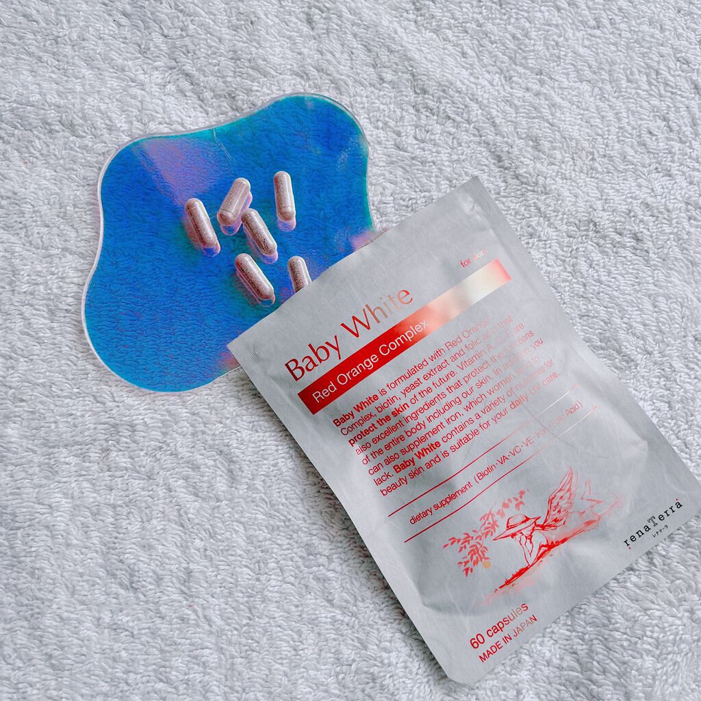 Baby White 60粒/renaTerra/美容サプリメントを使ったクチコミ(1枚目)