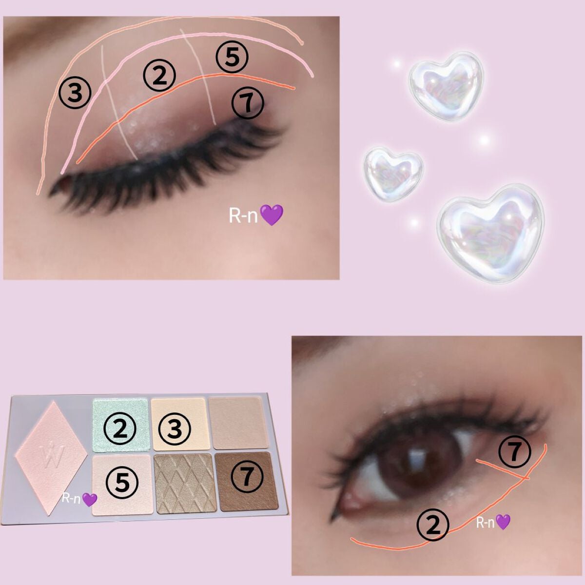 ウォンジョンヨ W デイリームードアップパレット /Wonjungyo/アイシャドウパレットを使ったクチコミ(3枚目)