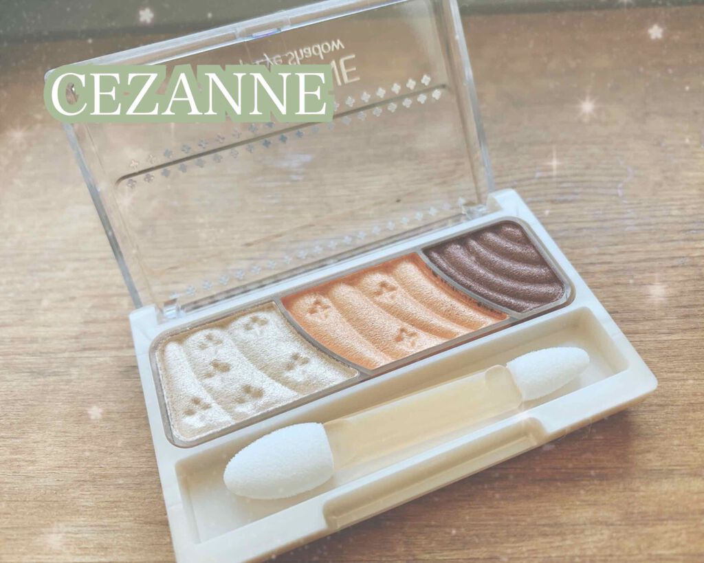 トーンアップアイシャドウ/CEZANNE/アイシャドウパレットを使ったクチコミ(1枚目)