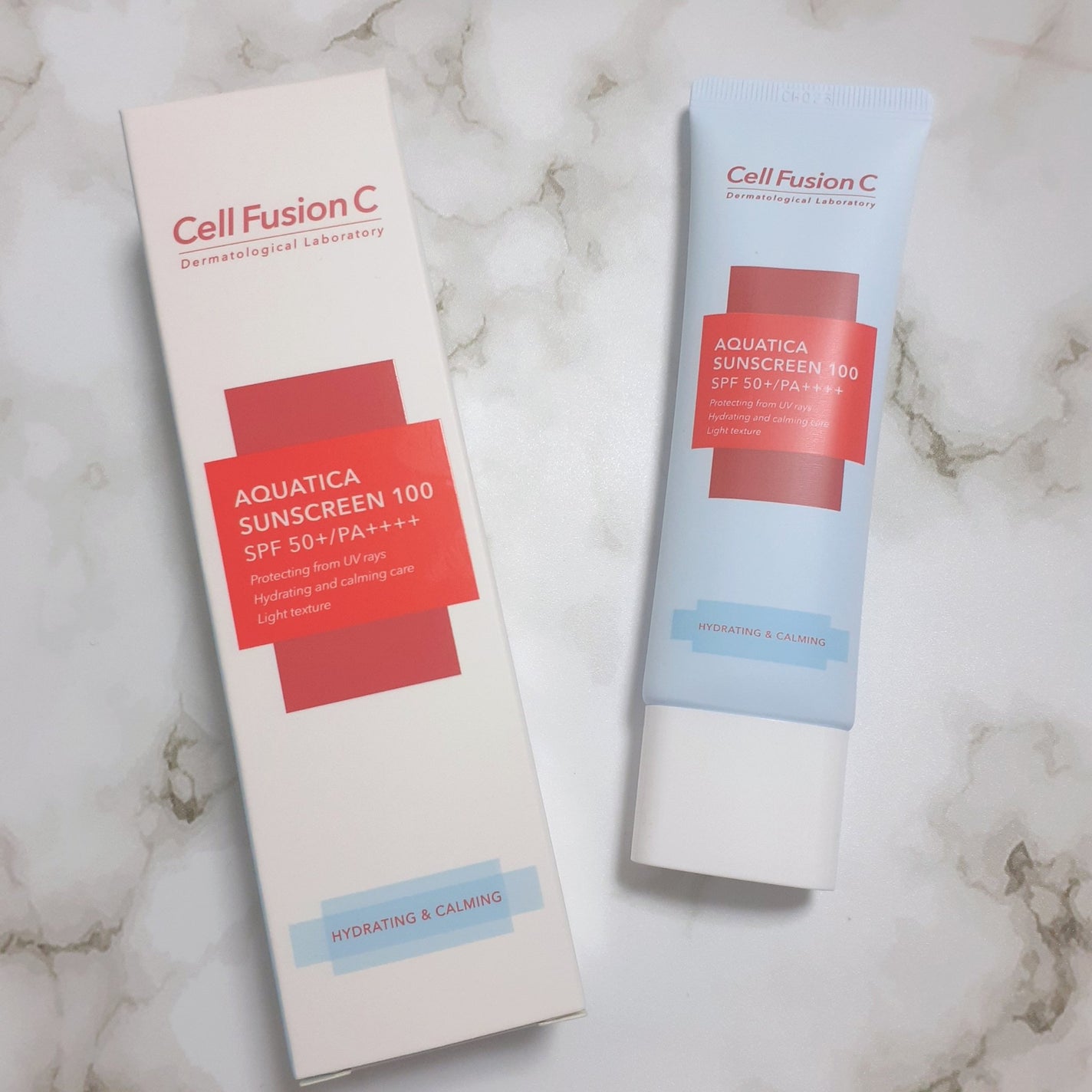 アクアティカサンスクリーン100/Cell Fusion C(セルフュージョンシー)/日焼け止めクリームを使ったクチコミ(1枚目)