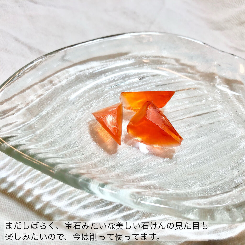 石鹸 天然琥珀xフルーツ】4個セット 高級石鹸 洗顔 保湿 美肌 ニキビ