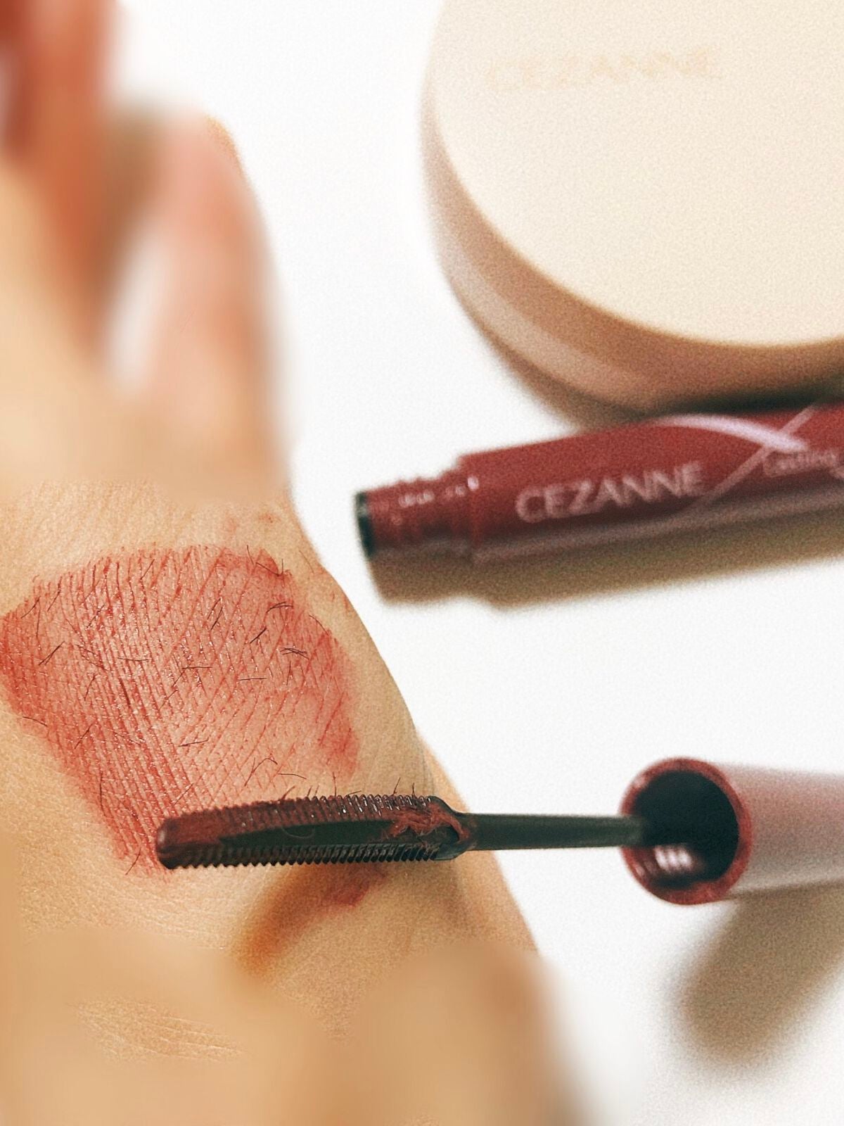 耐久カールマスカラ/CEZANNE/マスカラを使ったクチコミ(4枚目)