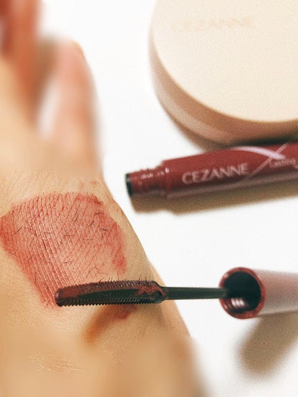 耐久カールマスカラ/CEZANNE/マスカラを使ったクチコミ(4枚目)