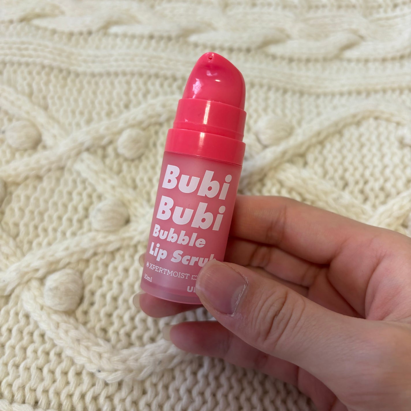 ブビブビ バブルリップスクラブ/unpa/リップスクラブを使ったクチコミ(2枚目)