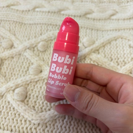 ブビブビ バブルリップスクラブ/unpa/リップスクラブを使ったクチコミ(2枚目)