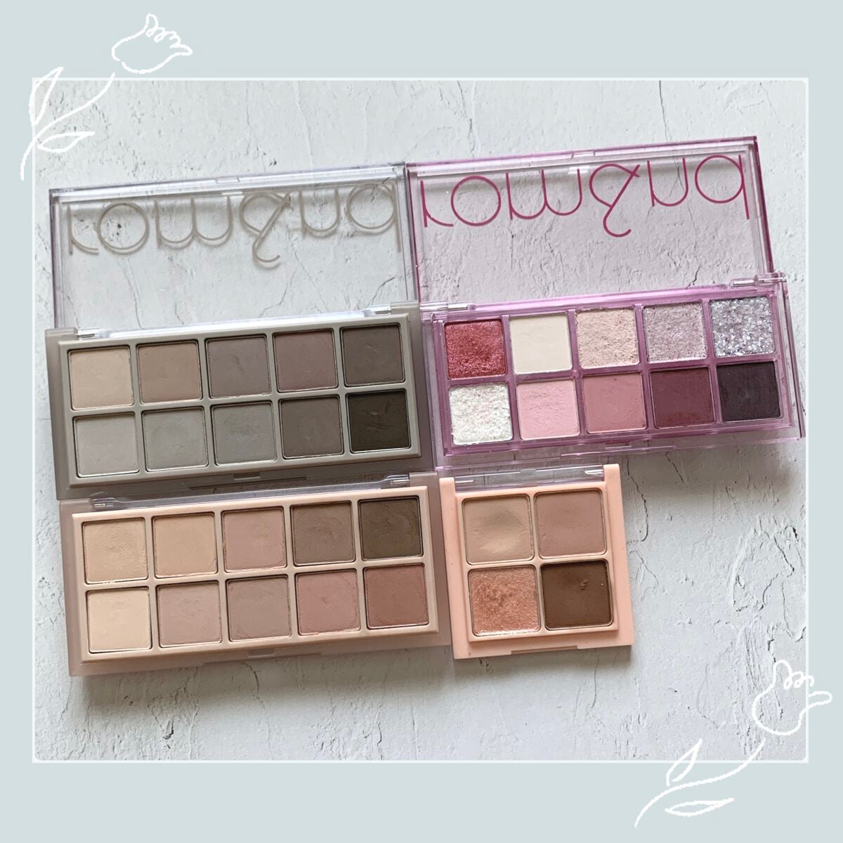 ベターザンアイズ/rom&nd/アイシャドウパレットを使ったクチコミ(1枚目)