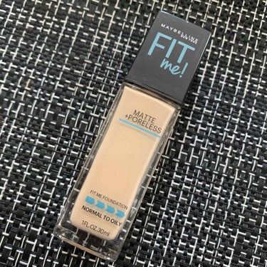 フィットミーリキッドファンデーション/MAYBELLINE NEW YORK/リキッドファンデーションを使ったクチコミ（1枚目）