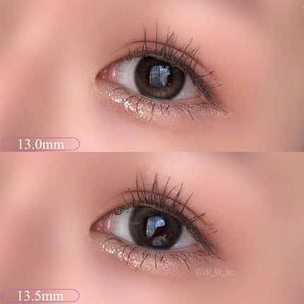 One & Only Kristin/Hapa kristin/カラーコンタクトレンズを使ったクチコミ(3枚目)