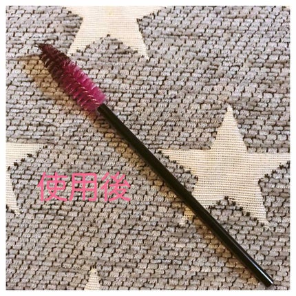 使い捨てスクリューブラシ/その他化粧小物を使ったクチコミ(3枚目)