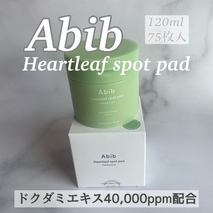 ドクダミカーミングタッチスポットパッド/Abib /トナーパッドを使ったクチコミ(1枚目)