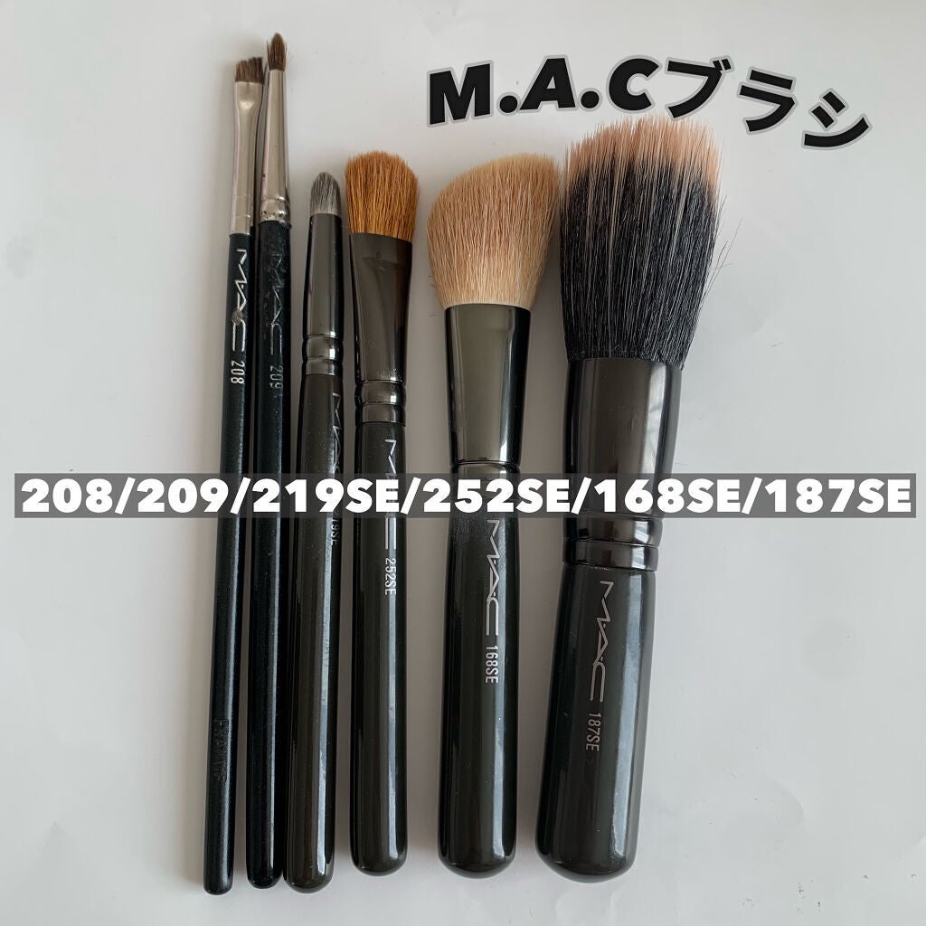 #187S スティプリング ブラシ/M・A・C/メイクブラシを使ったクチコミ(2枚目)