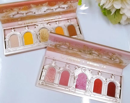 ローズユニコーンシリーズ アイシャドウパレット ワンダリングポエット(吟遊詩人)/FlowerKnows/アイシャドウパレットを使ったクチコミ(2枚目)