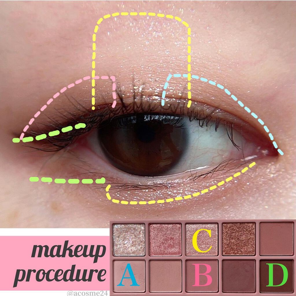 ベターザンパレット/rom&nd/アイシャドウパレットを使ったクチコミ（2枚目）