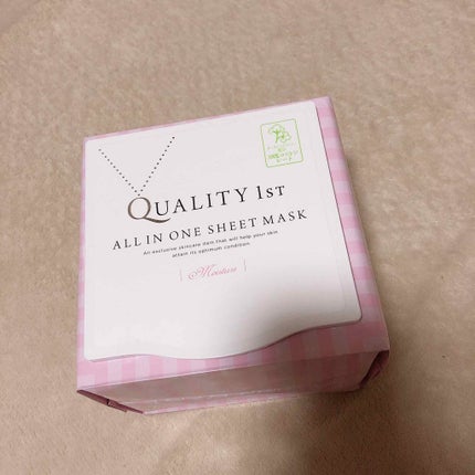 オールインワンシートマスク モイストEX/クオリティファースト/シートマスク・パックを使ったクチコミ(1枚目)