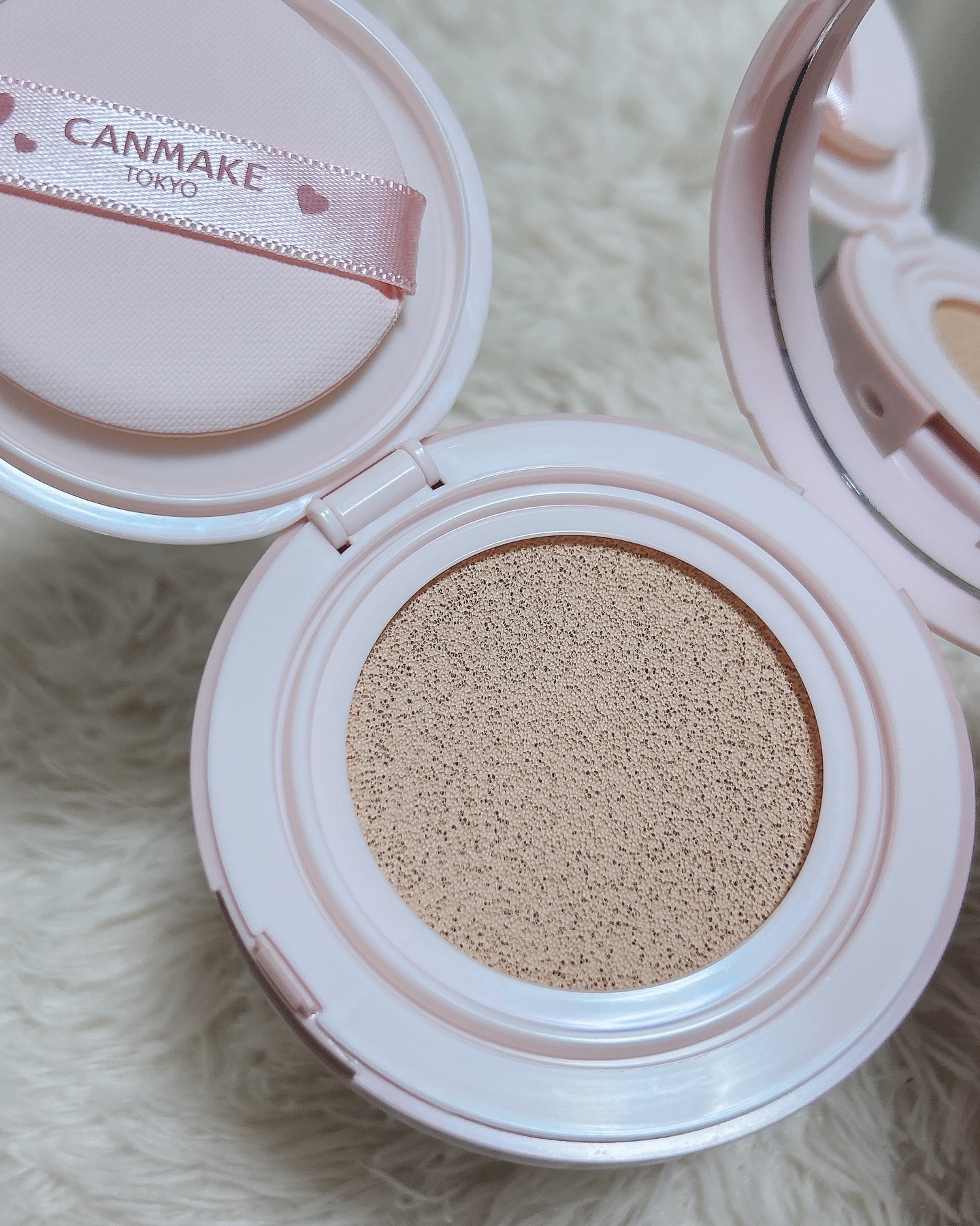 フィットグロウクッション/キャンメイク/クッションファンデーションを使ったクチコミ（2枚目）