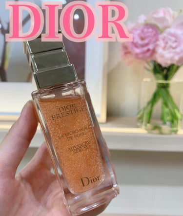 Dior プレステージ ローション ド ローズのクチコミ「高貴な香り🧚‍♀️✨ ご褒美買いの美容液

Dior　プレステージ ローション ド ローズ

.....」（1枚目）