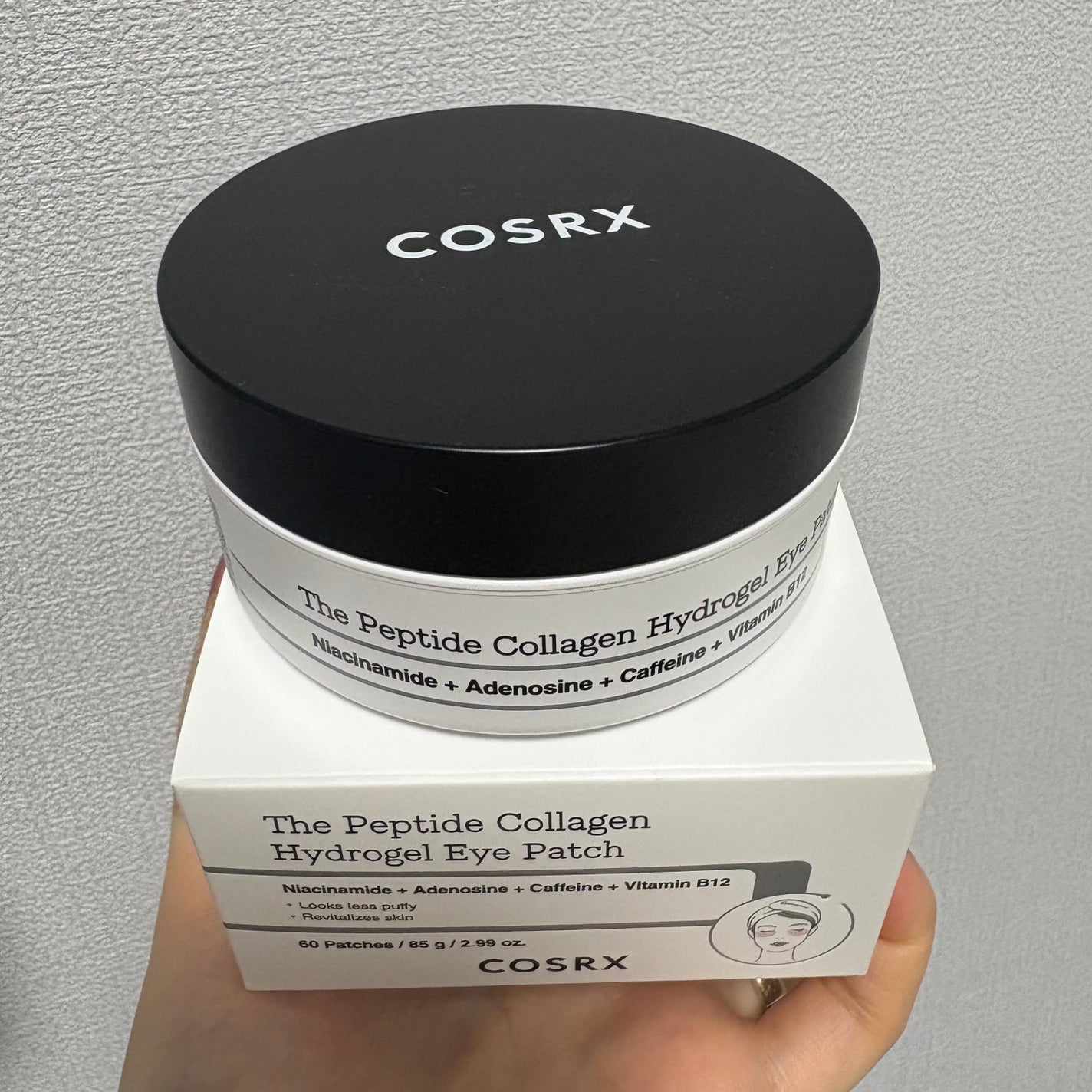 RXザ・ペプチドコラーゲン ハイドロゲルアイパッチ/COSRX/アイケア・アイクリームを使ったクチコミ(1枚目)