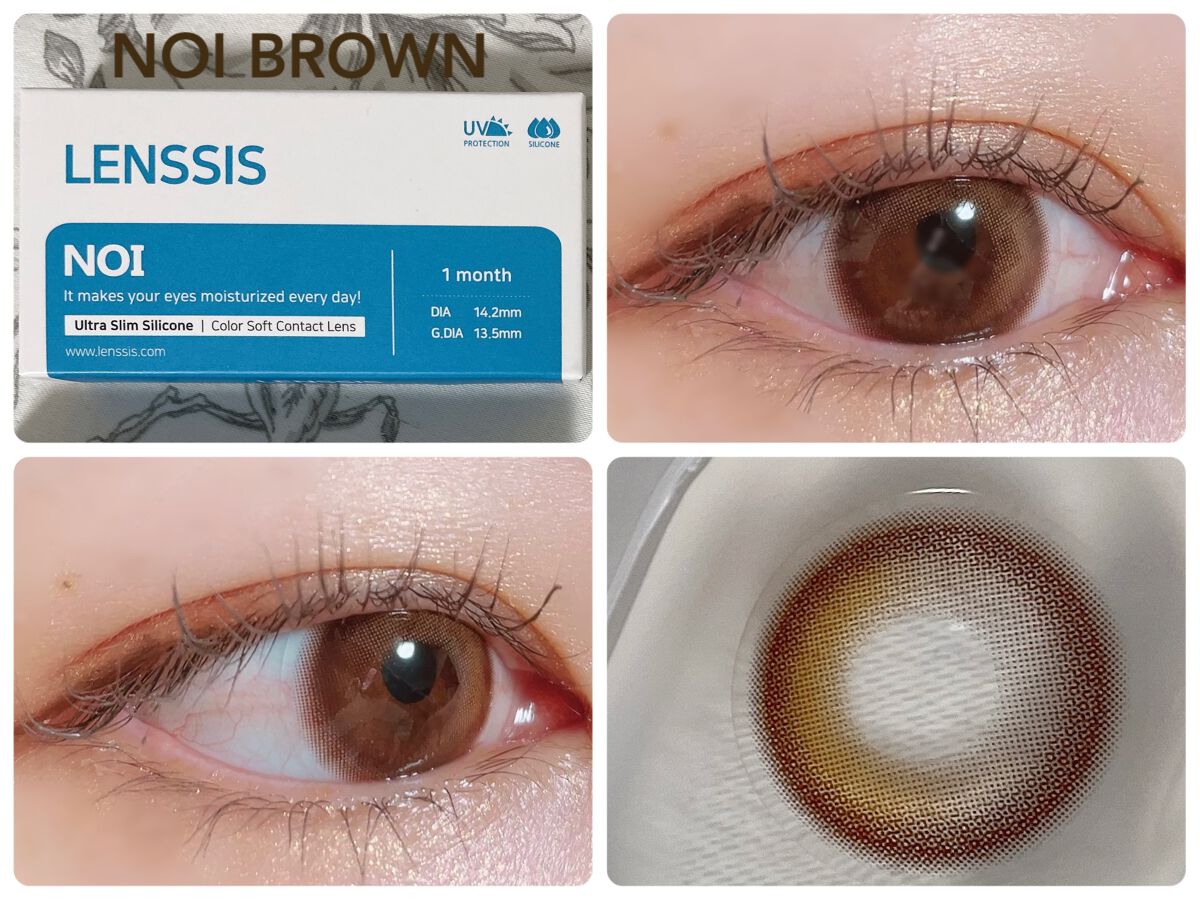 ノイシリーズ/LENSSIS/カラーコンタクトレンズを使ったクチコミ(4枚目)