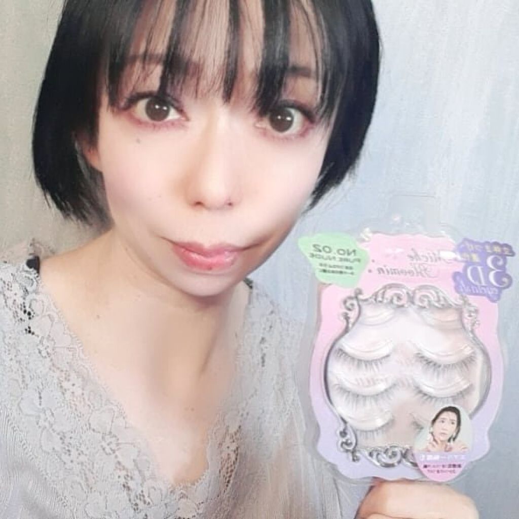 ミッシュブルーミン 3Dアイラッシュライン/ミッシュブルーミン/つけまつげを使ったクチコミ（3枚目）