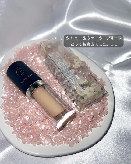 タトゥーウォータープルーフスカーコンシーラー/フォレンコス/リキッドコンシーラーを使ったクチコミ(6枚目)