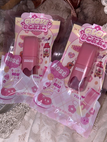 グローポッキーティント/BLACK ROUGE/リップティントを使ったクチコミ(4枚目)