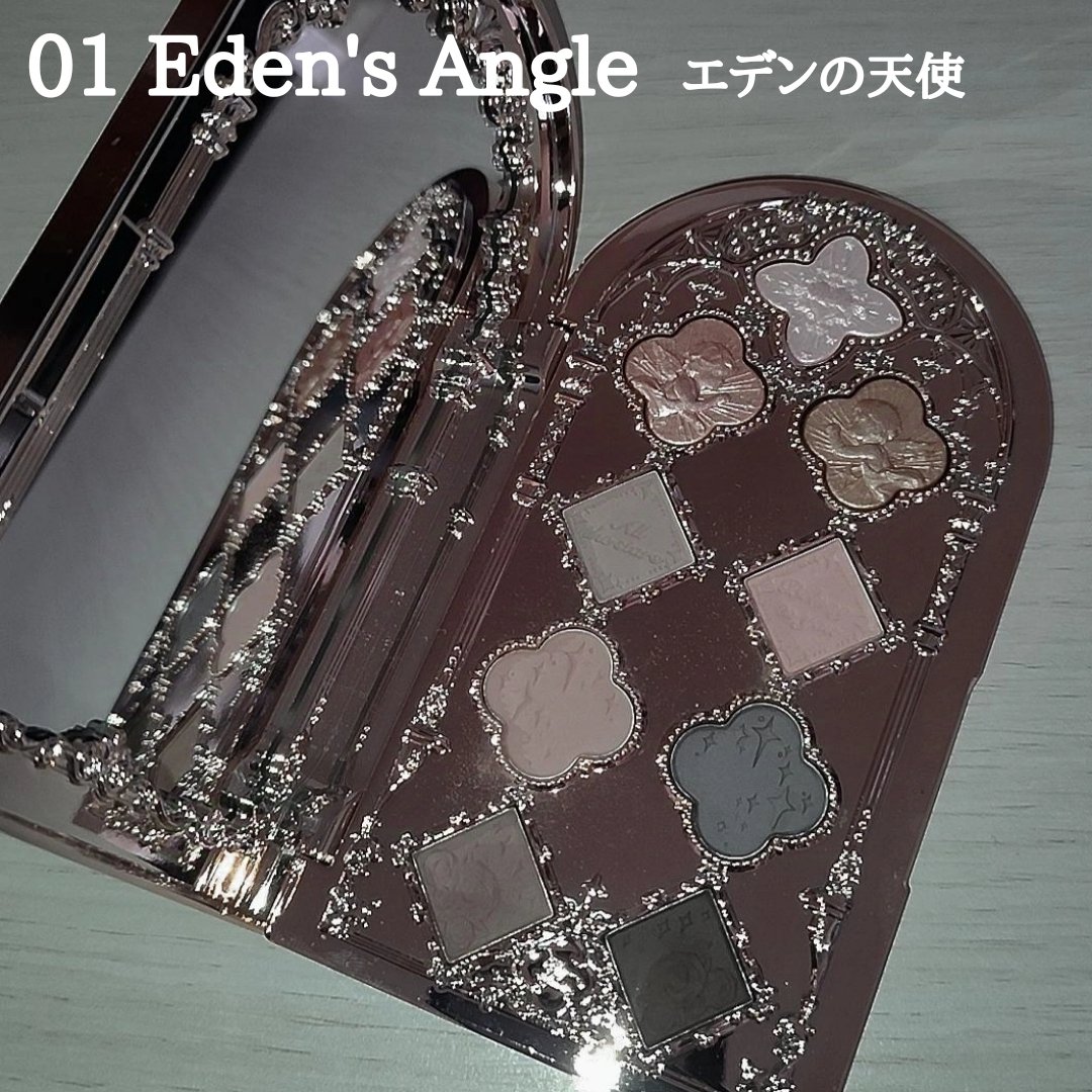 フラワーノーズ リトルエンジェルコレクション 9色アイシャドウパレット/FlowerKnows/アイシャドウパレットを使ったクチコミ（2枚目）