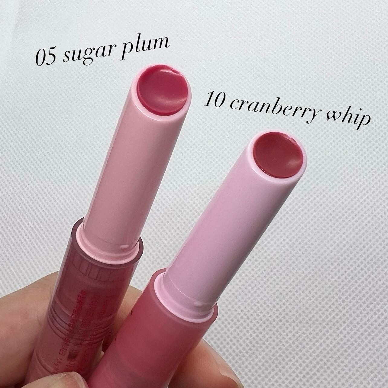 メルティングキャンディーバーム 05 シュガープラム/dasique/口紅を使ったクチコミ（3枚目）