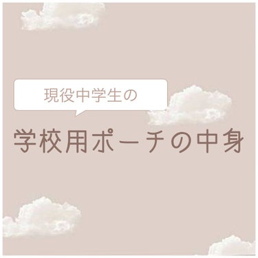 🕊𓂃𓂂𓏸 on LIPS 「#学校用ポーチ#女子力up今回は私が実際に学校に持って行ってい..」（1枚目）