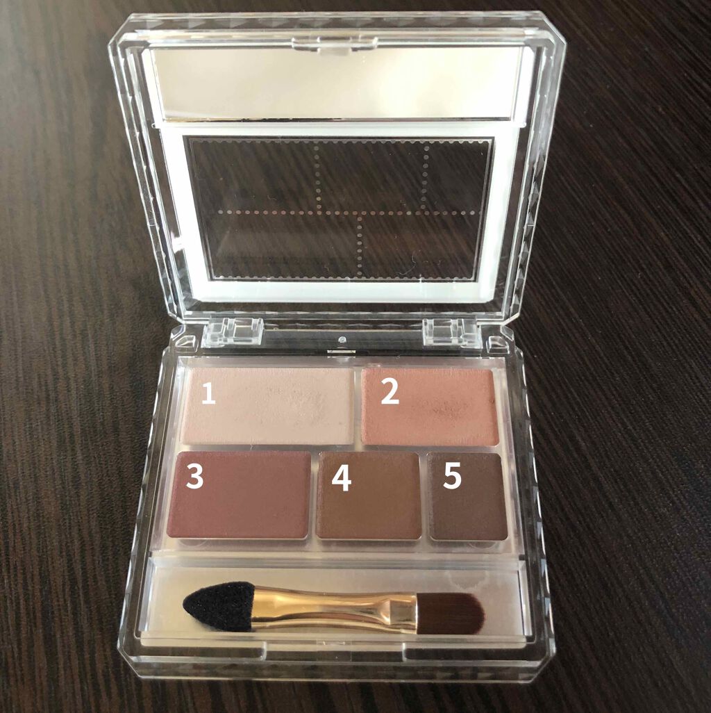 パーフェクトマルチアイズ/キャンメイク/アイシャドウパレットを使ったクチコミ(2枚目)