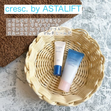 クリーミー クリアフォーム/cresc. by ASTALIFT/洗顔フォームを使ったクチコミ（1枚目）