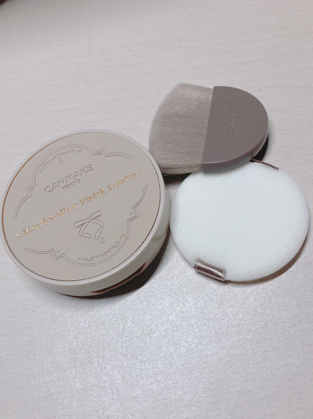 マシュマロフィニッシュパウダー　～Abloom～/キャンメイク/プレストパウダーを使ったクチコミ（3枚目）