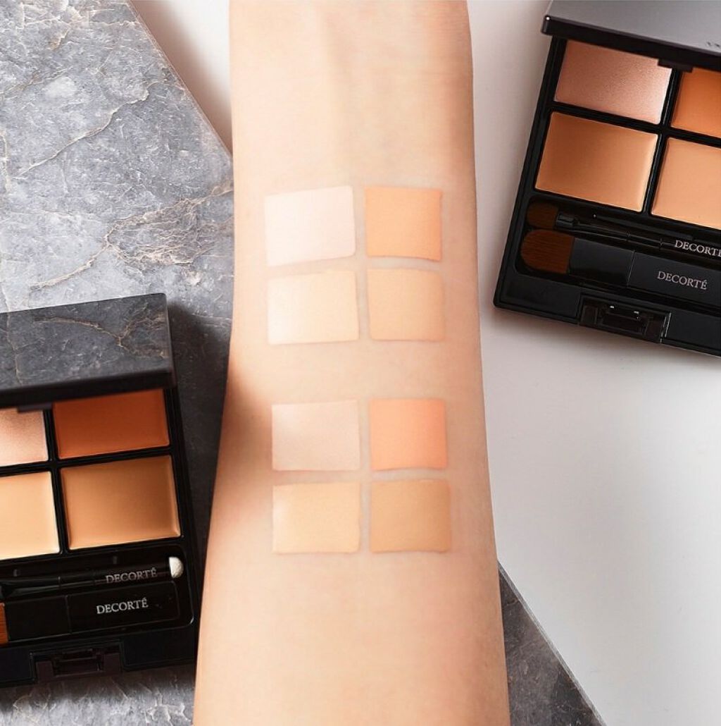トーンパーフェクティング パレット/DECORTÉ/パレットコンシーラーを使ったクチコミ（2枚目）
