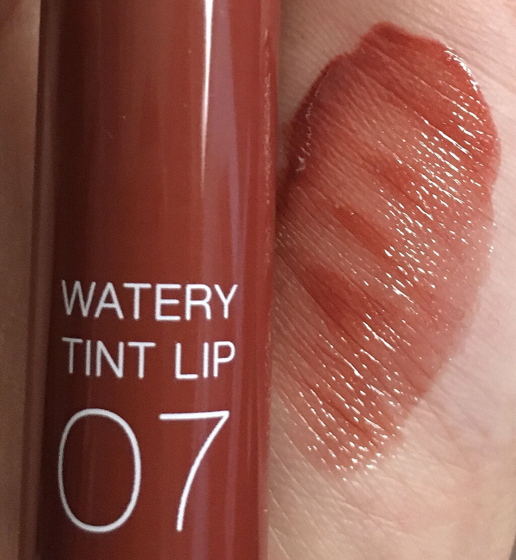 ウォータリーティントリップ/CEZANNE/リップティントを使ったクチコミ（3枚目）