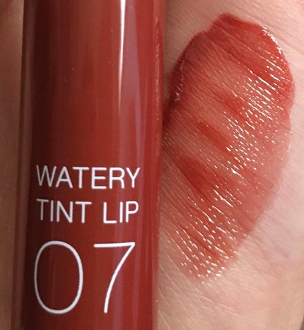 ウォータリーティントリップ/CEZANNE/リップティントを使ったクチコミ(3枚目)