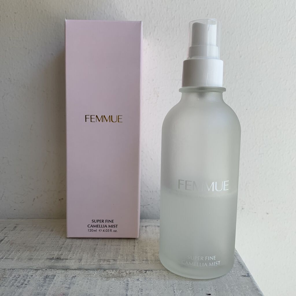 スーパーファイン モイスチャーミスト/FEMMUE/ミスト状化粧水を使ったクチコミ（1枚目）