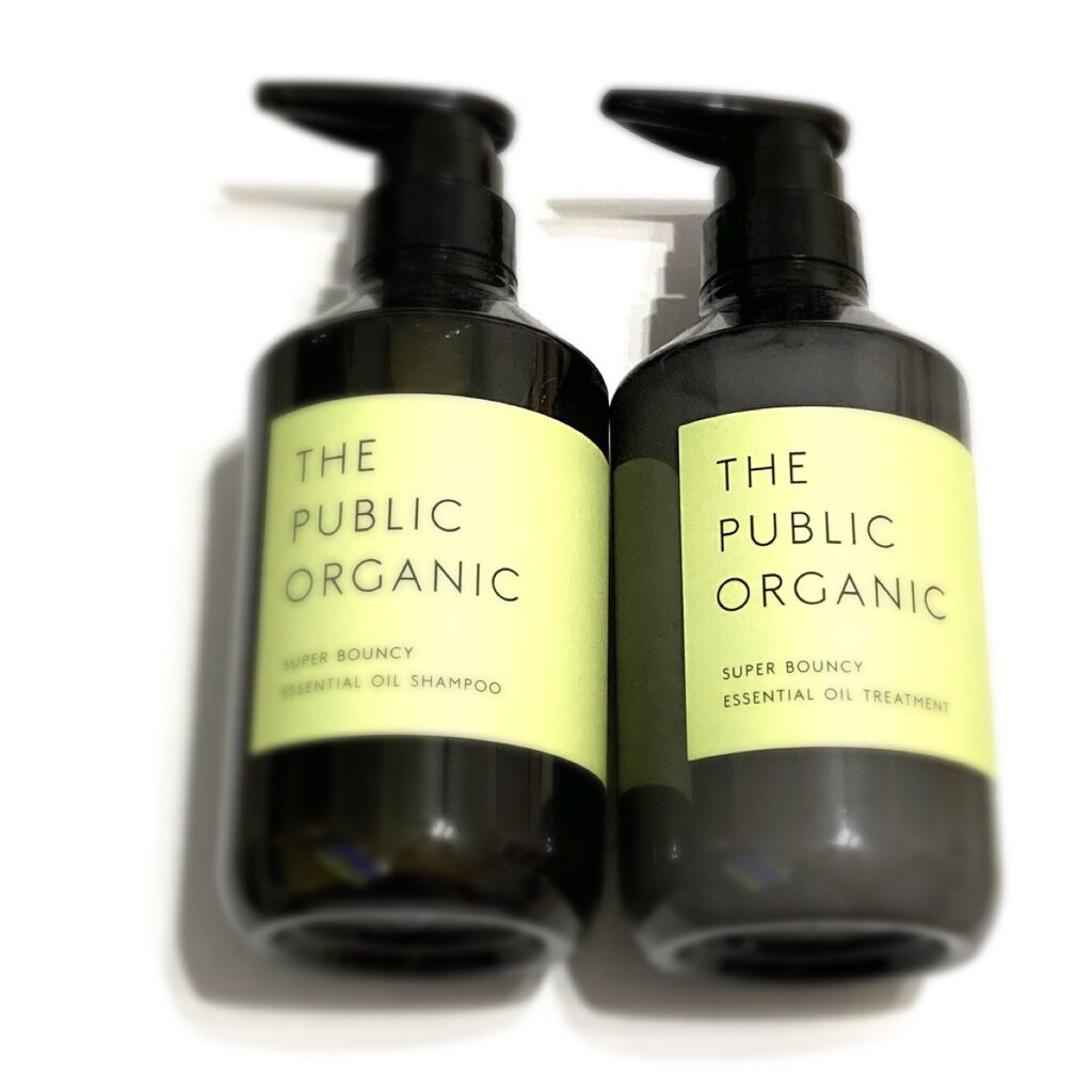 スーパーバウンシー DM シャンプー／DM ヘア トリートメント トリートメント本体 480ml/THE PUBLIC ORGANIC/市販シャンプーを使ったクチコミ（1枚目）