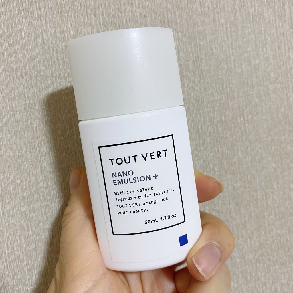 ナノエマルジョン プラス/TOUT VERT/乳液を使ったクチコミ(1枚目)