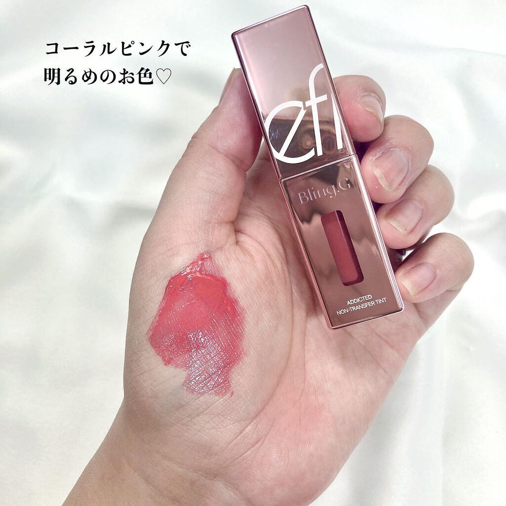 ADDICTED NON-TRANSFER TINT/MEFLEEK/口紅を使ったクチコミ（3枚目）