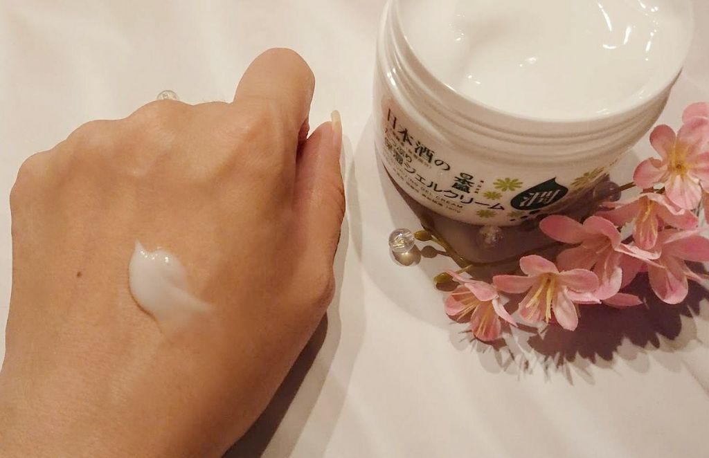 日本酒の保湿ジェルクリーム/日本盛/フェイスクリームを使ったクチコミ（3枚目）