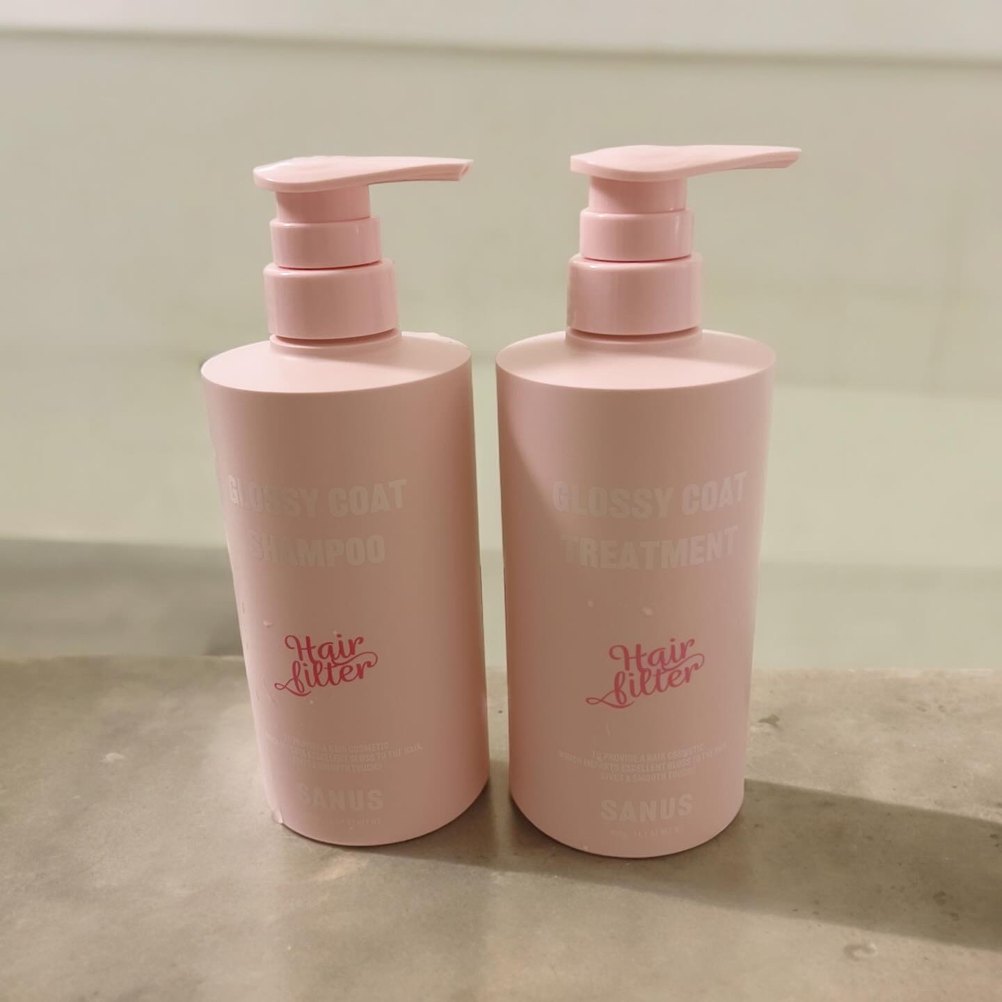 GLOSSY COAT SHAMPOO / TREATMENT/SANUS HAIR FILTER/市販シャンプーを使ったクチコミ（2枚目）